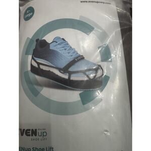 EVENup - Shoe Lift for Walking Boot I Adult Size X-Large I X-Large, Black